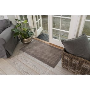 Tica Copenhagen Dot Smudsmåtte 45x75 cm, Sand/Beige