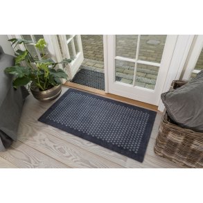 Tica Copenhagen Dot Smudsmåtte 45x75 cm, Grå