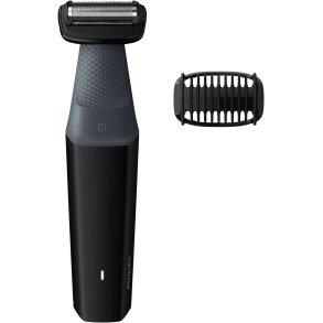 Philips Series 3000 Bodygroom Trimmer til Lyske og Krop, Sort/Gr�