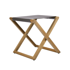 Mandalay Langelinie Klapphocker H44,5 cm, Teak/Olive