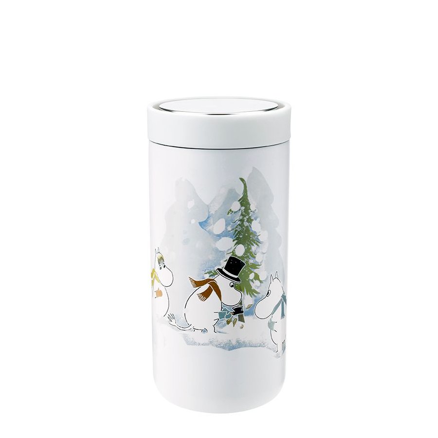 Stelton x Moomin To Go Click 0,4L, Soft white