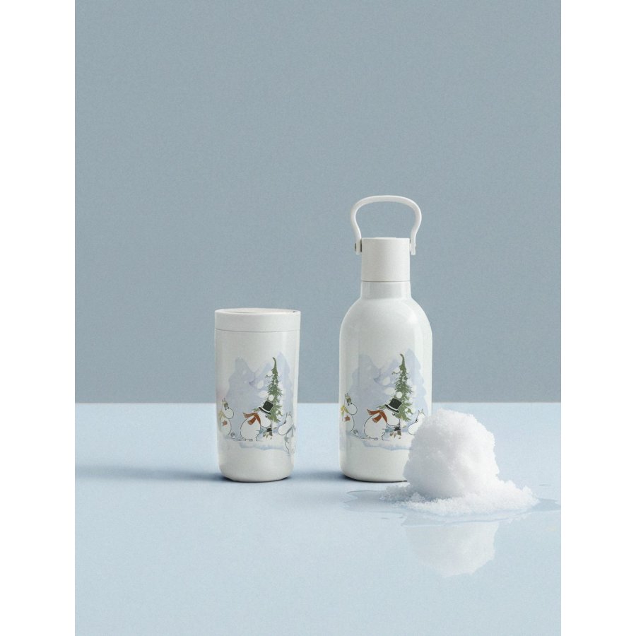 Stelton x Moomin Tabi Termoflaske m. Suger�r 0,4 L, Moomin Winter