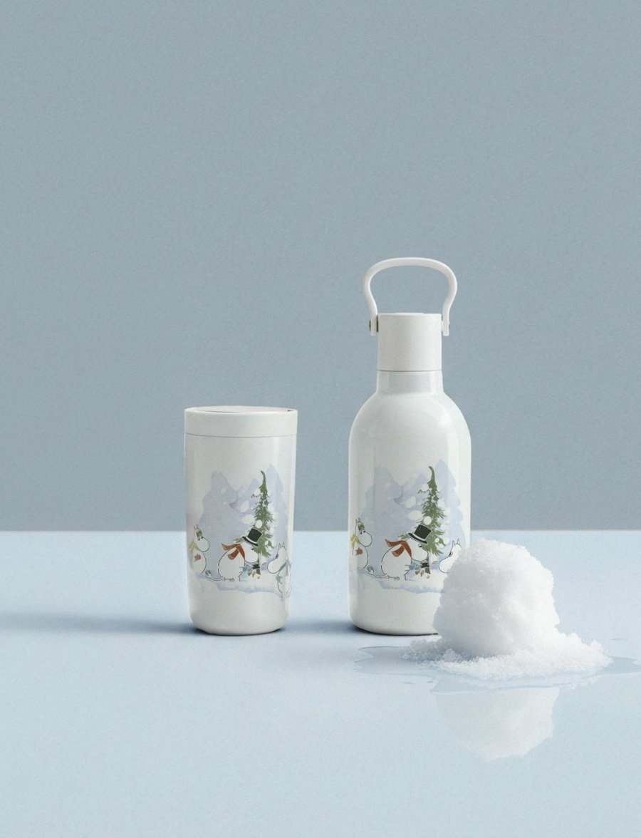 Stelton x Moomin Tabi Termoflaske m. Suger�r 0,4 L, Moomin Winter