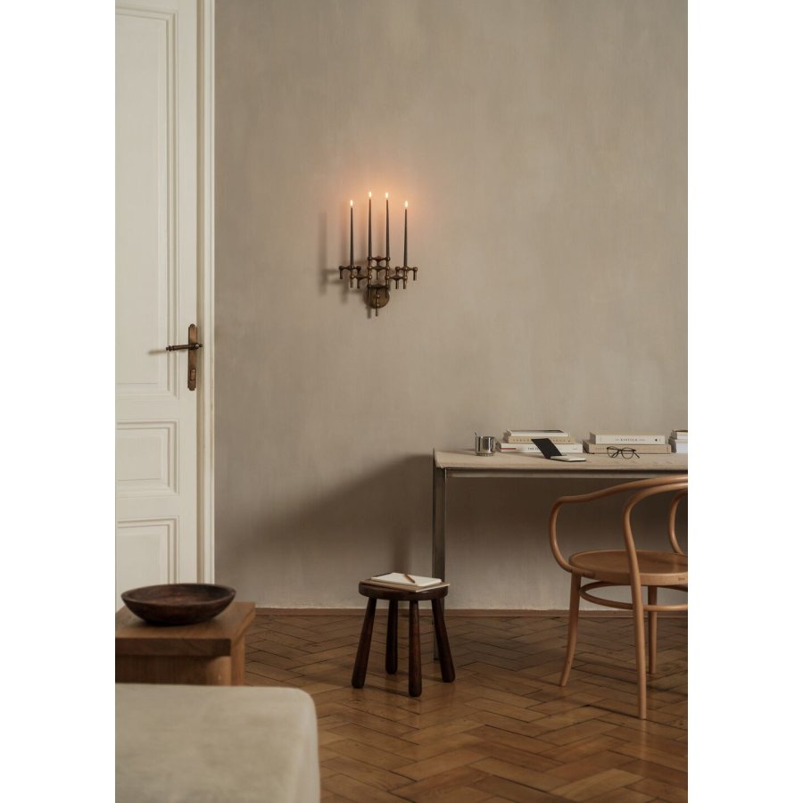 STOFF Nagel Vgophng Lysestage, Bronze