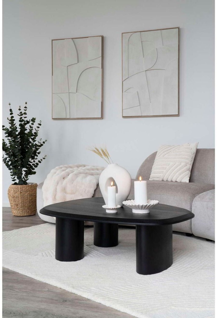 House Nordic Madeline Vgdekoration No. 2 H90 cm, Hvid