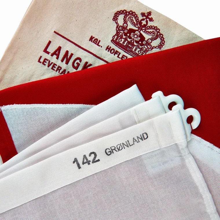 Langkilde & S�n Gr�nlandsk Flag til 2 m Flagstang