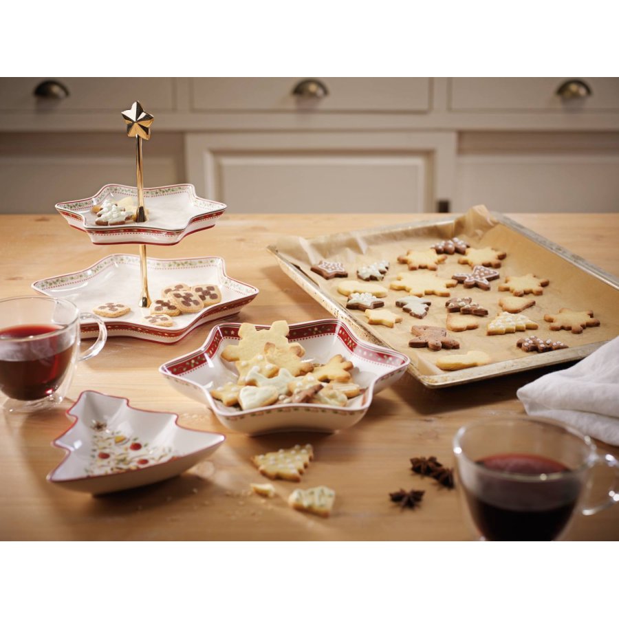 Villeroy & Boch Winter Bakery Delight Serveringsfad 16,3x17 cm, R�d