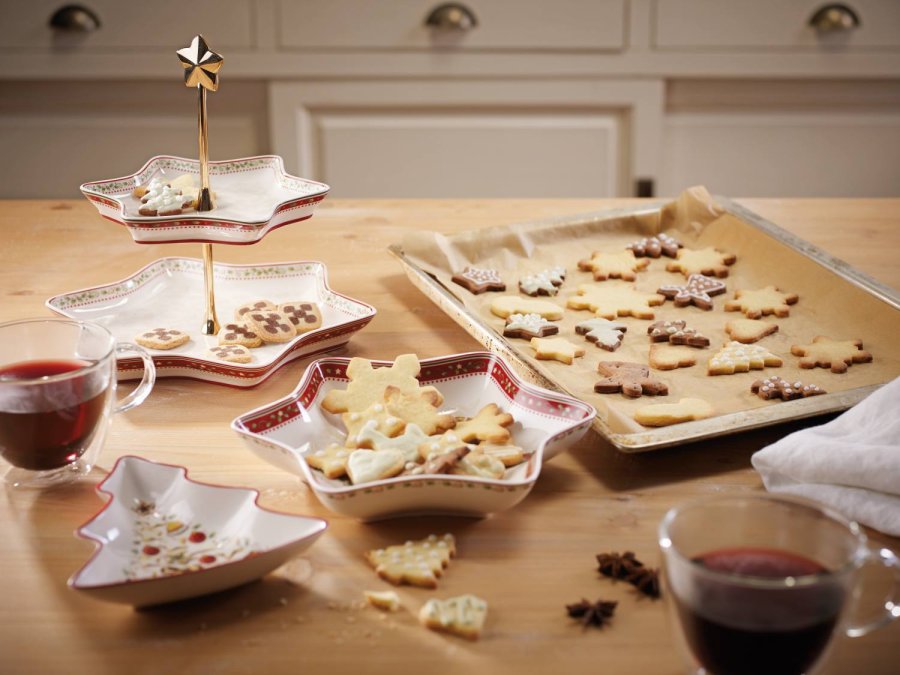 Villeroy & Boch Winter Bakery Delight Serveringsfad 16,3x17 cm, R�d