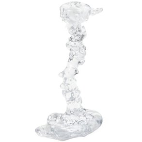 POLSPOTTEN Drip Lysestage H25 cm, Glas