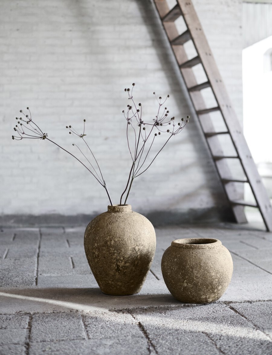 Muubs Luna Krukke H25 cm, Beige
