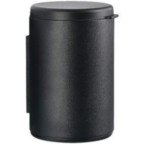 Zone Denmark Rim Wandmontierter Toiletteneimer 3,3 L, Schwarz