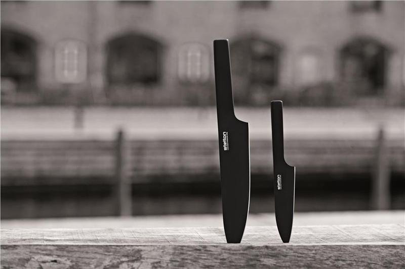 Stelton Santoku kniv, Pure Black