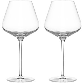 St�lzle Lausitz Q1 Weinglas Burgundy 2er Set 65 cl, Klar