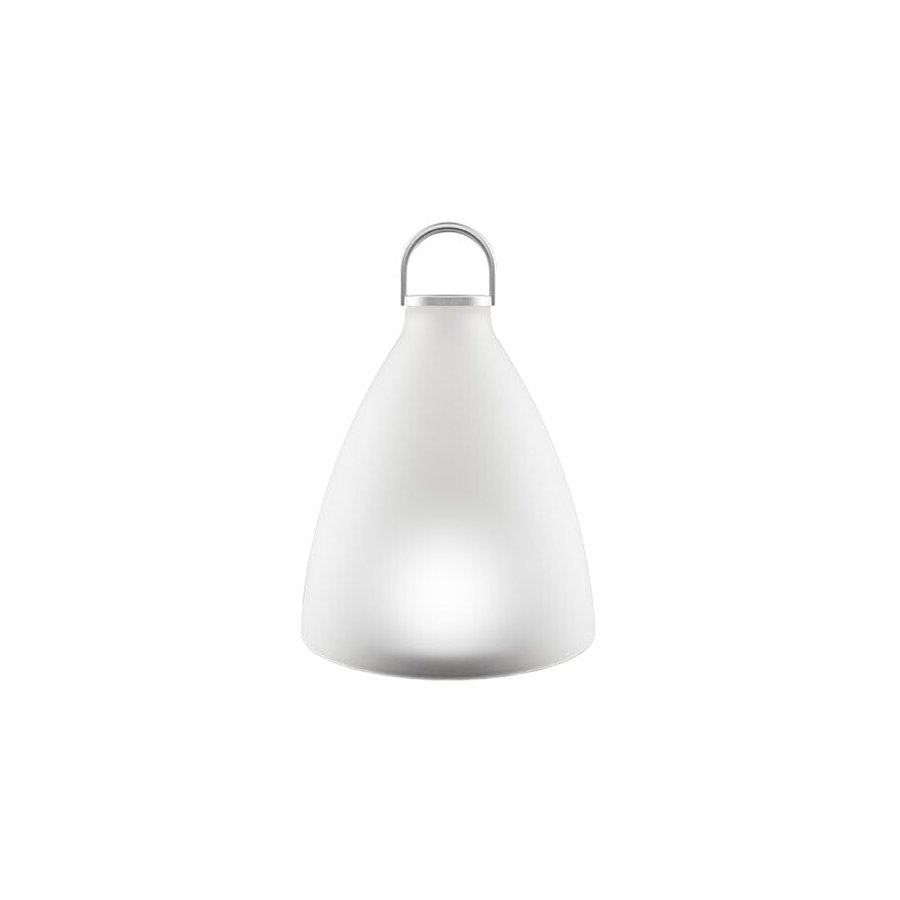 Eva Solo SunLight Bell Lampe H20 cm, Wei/Stahl