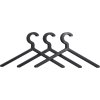 WOUD Illusion Bjle 3 stk, Sort