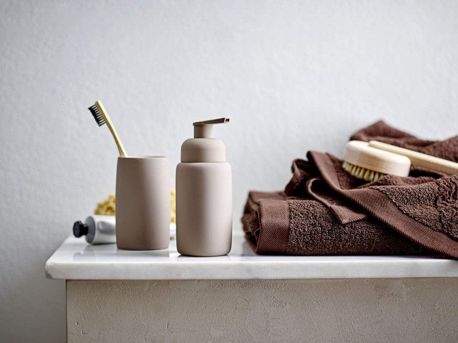 Södahl Mono Skumpumpe 16 cm, Taupe