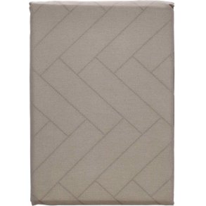 Sdahl Tiles Damask Tischdecke 140x320 cm, Taupe