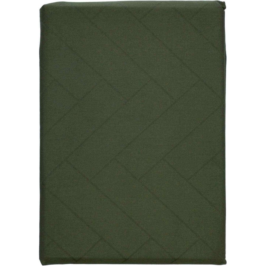 Sdahl Tiles Damask Tischdecke 140x370 cm, Forest Green