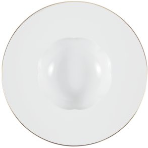 Rosenthal Sonetto Oro Suppenteller 28,1 cm, Wei�/Gold