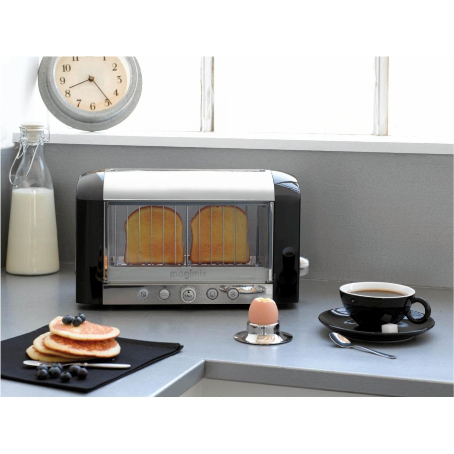 Magimix Vision Toaster 2-skiver 39,5 cm, Sort/Stål