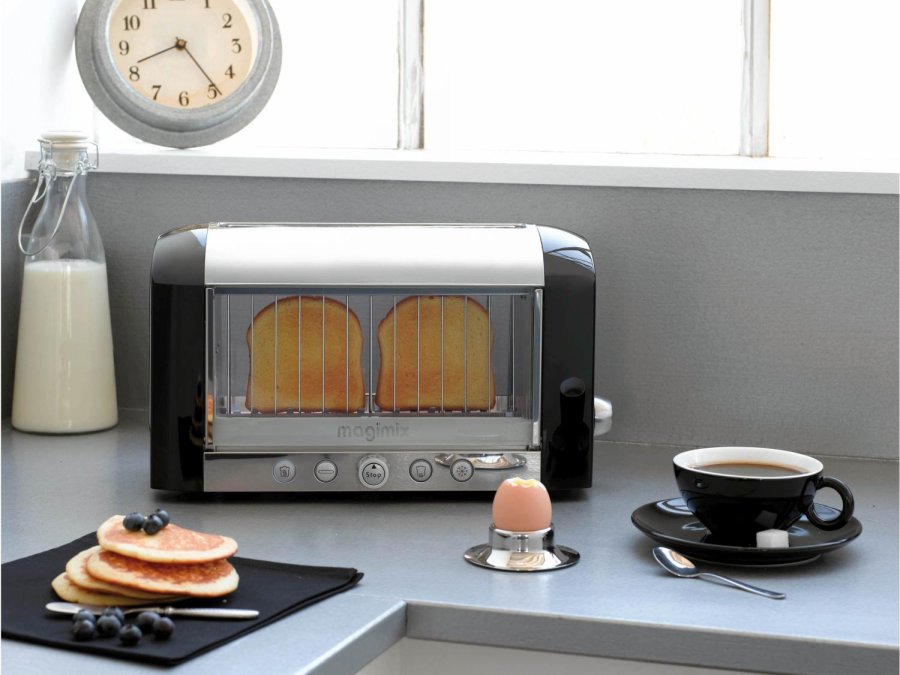 Magimix Vision Toaster 2-skiver 39,5 cm, Sort/Stål