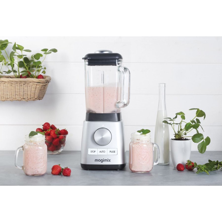Magimix Power Blender 1,8 L 1300W, Mat Stl