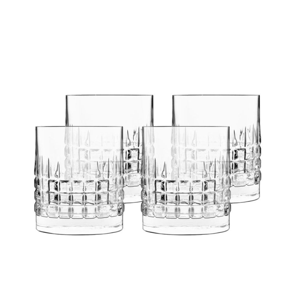 Luigi Bormioli Mixology Charme Wasser-/Whisky Glas 2er Set 38 cl