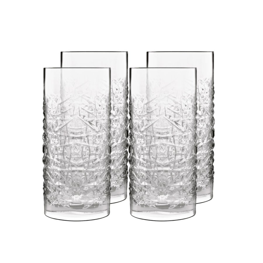 Luigi Bormioli Mixology Textures  Bierglas/Longdrinkglas 2er Set 48 cl