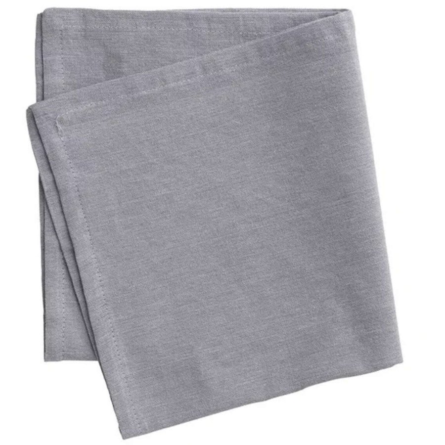 Bastian Serviette 45x45 cm, Hellgrau