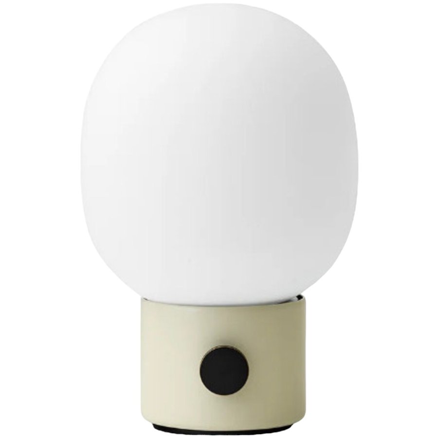 Audo JWDA Tragbare Tischlampe H21,5 cm, Alabaster White