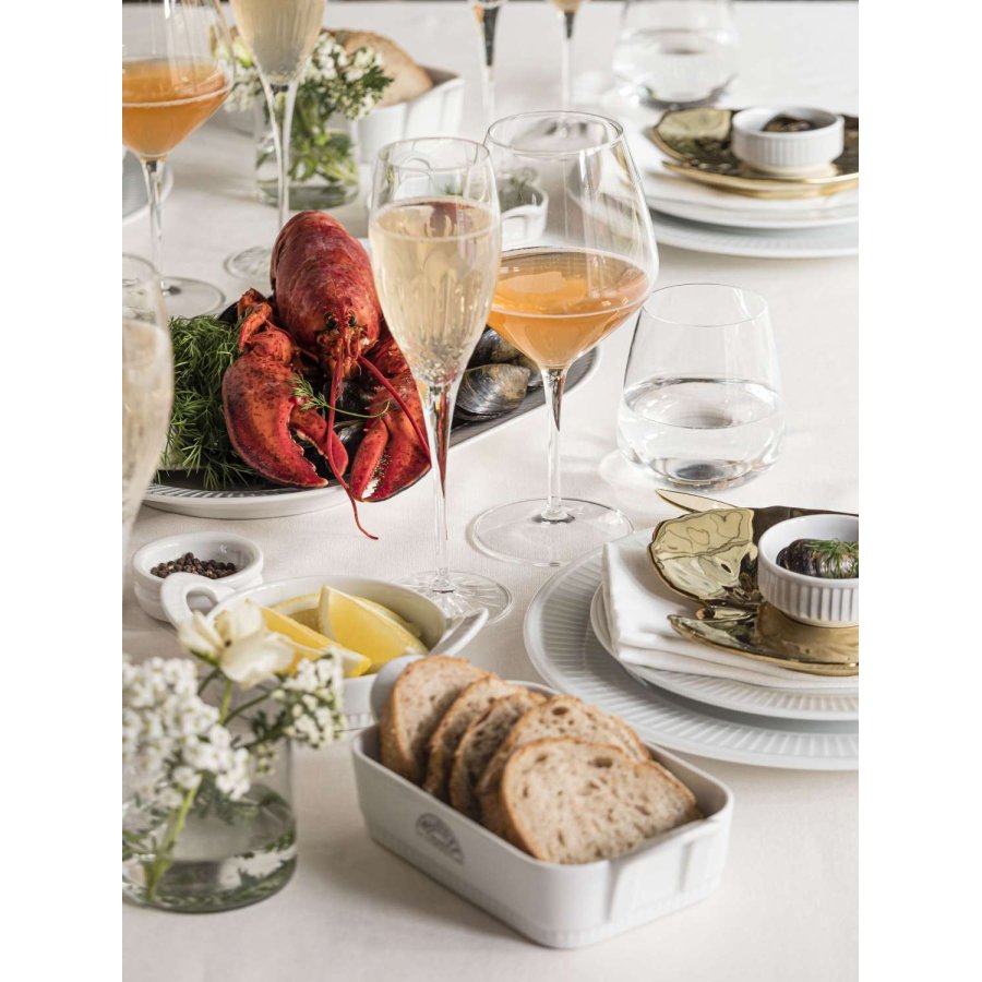 Pillivuyt Portionierschale fr Butter 6,5 cm, Wei