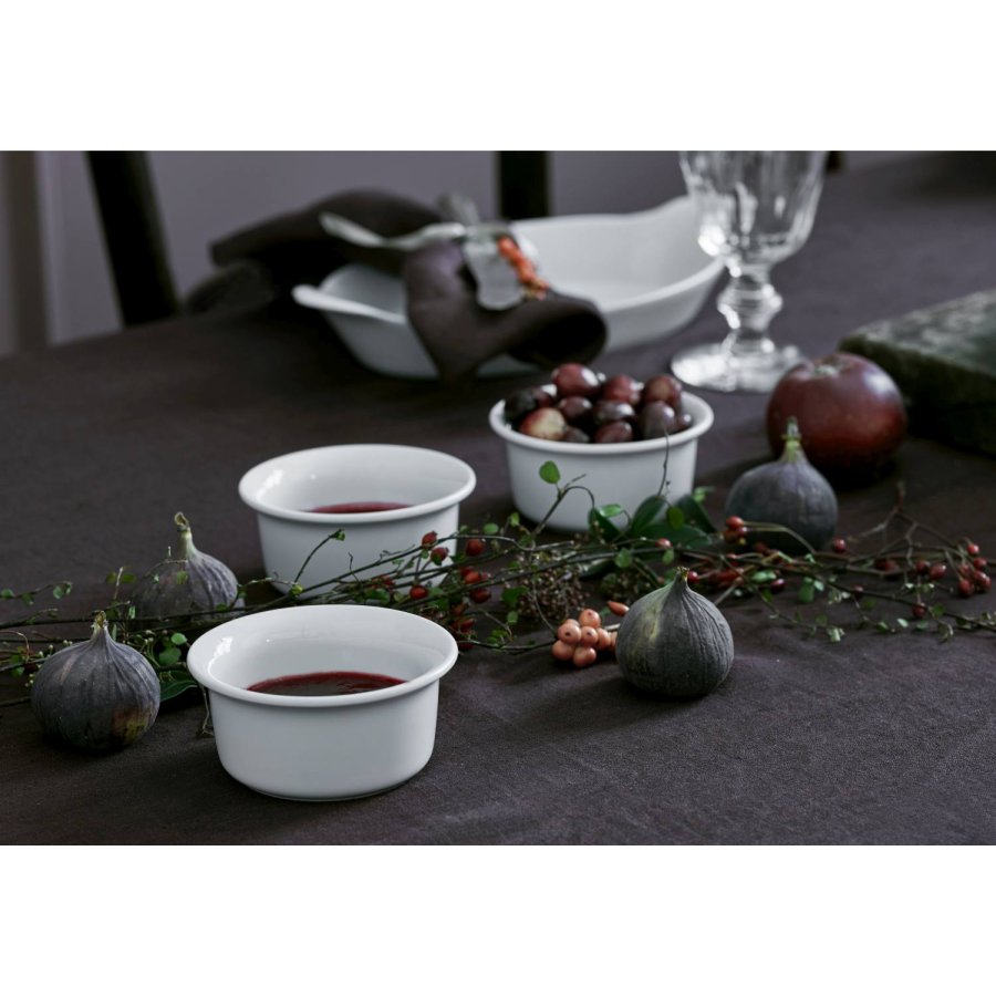 Pillivuyt Sancerre Soufflform 9,5 cm, Wei
