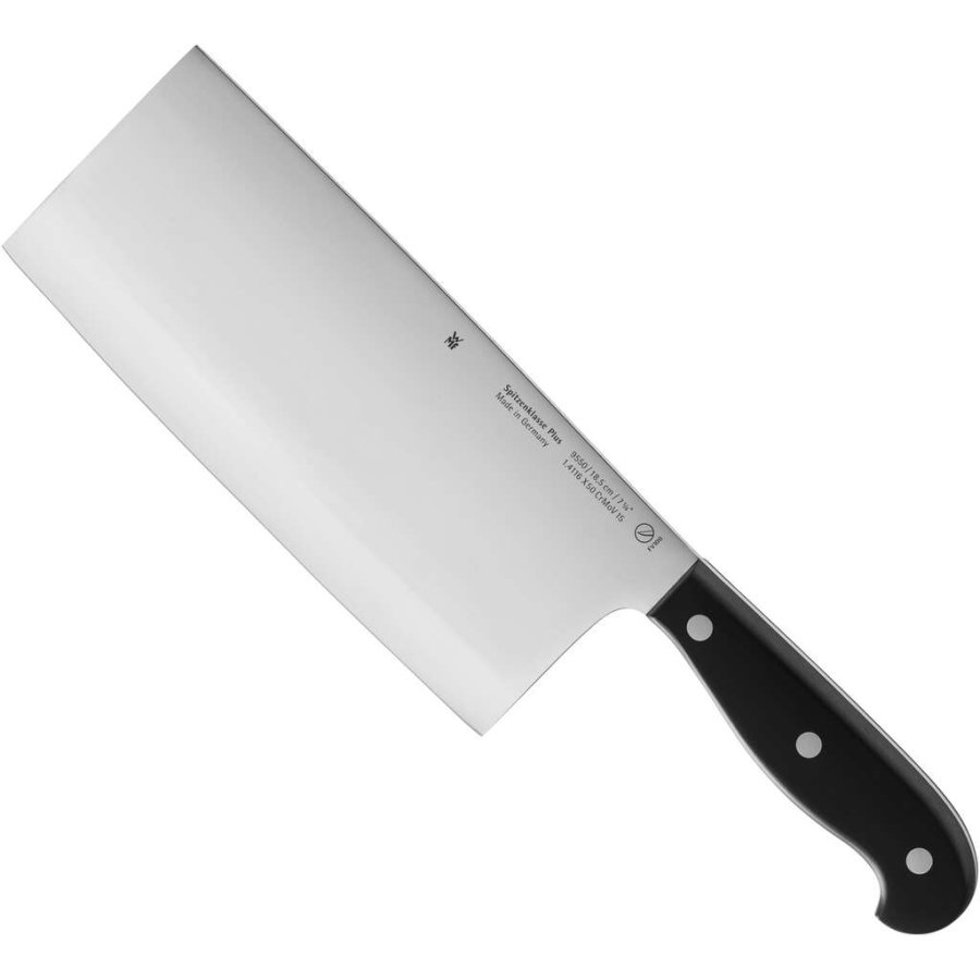 WMF Spitzenklasse Plus Kinesisk Kokkekniv 18,5 cm, Stl/Sort