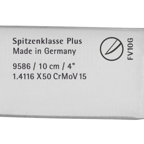 WMF Spitzenklasse Plus Urtekniv 10 cm, Sort/Stl