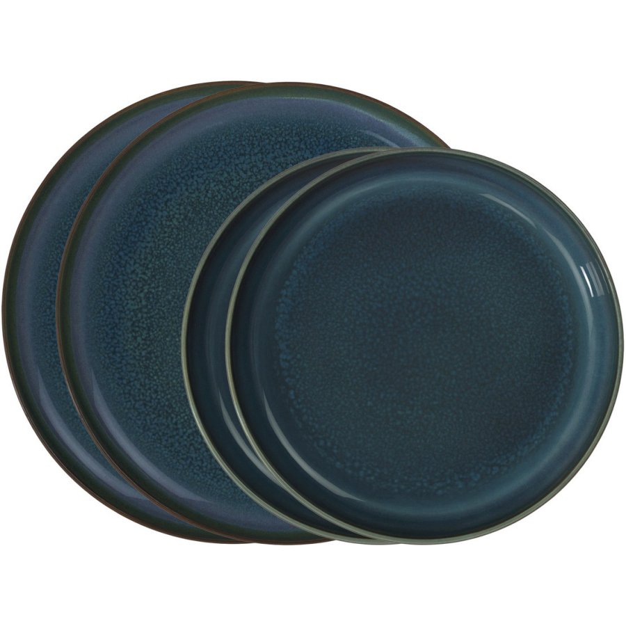 Villeroy & Boch Crafted Tafelservice 4-teilig, Blau