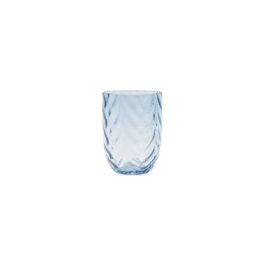 Anna von Lipa Wave Trinkglas 250 ml, Blue Smoke
