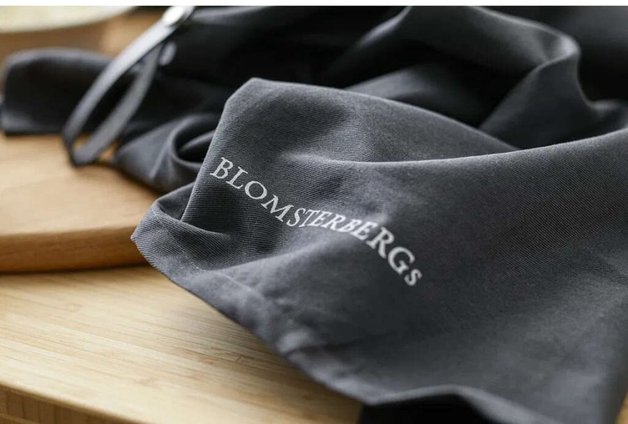 Blomsterbergs Geschirrtuch 50x70 cm 2er Set, Grau