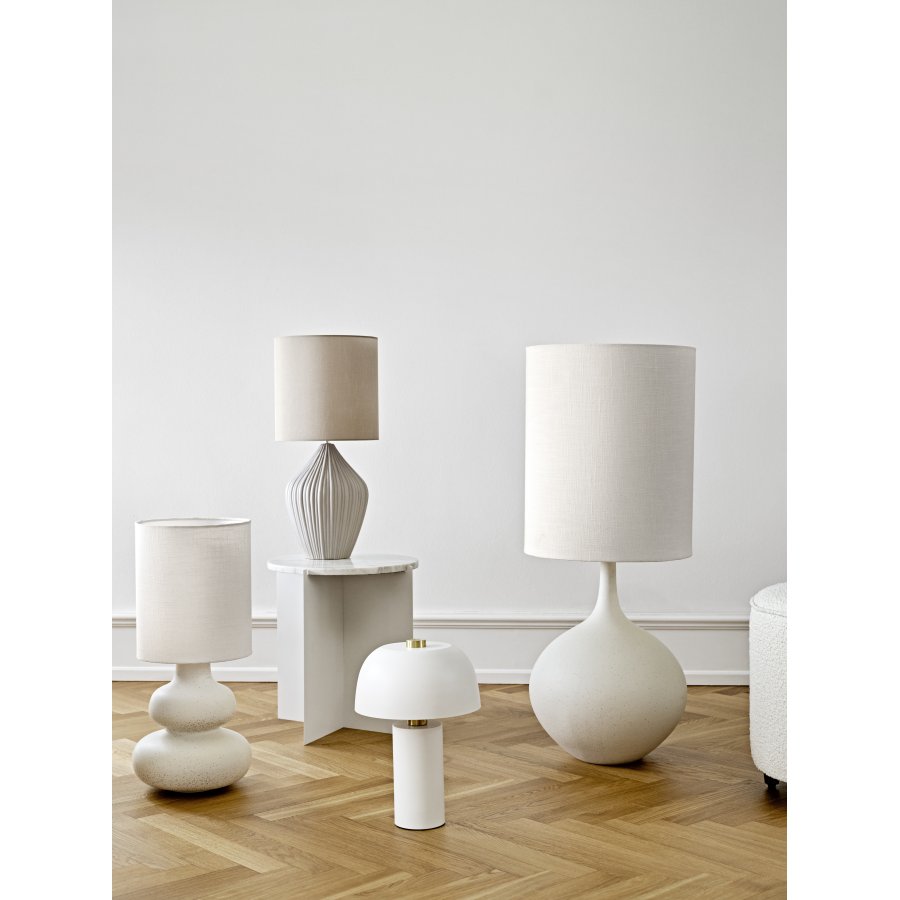 Cozy Living Dandie Bordlampe H61 cm, Milk