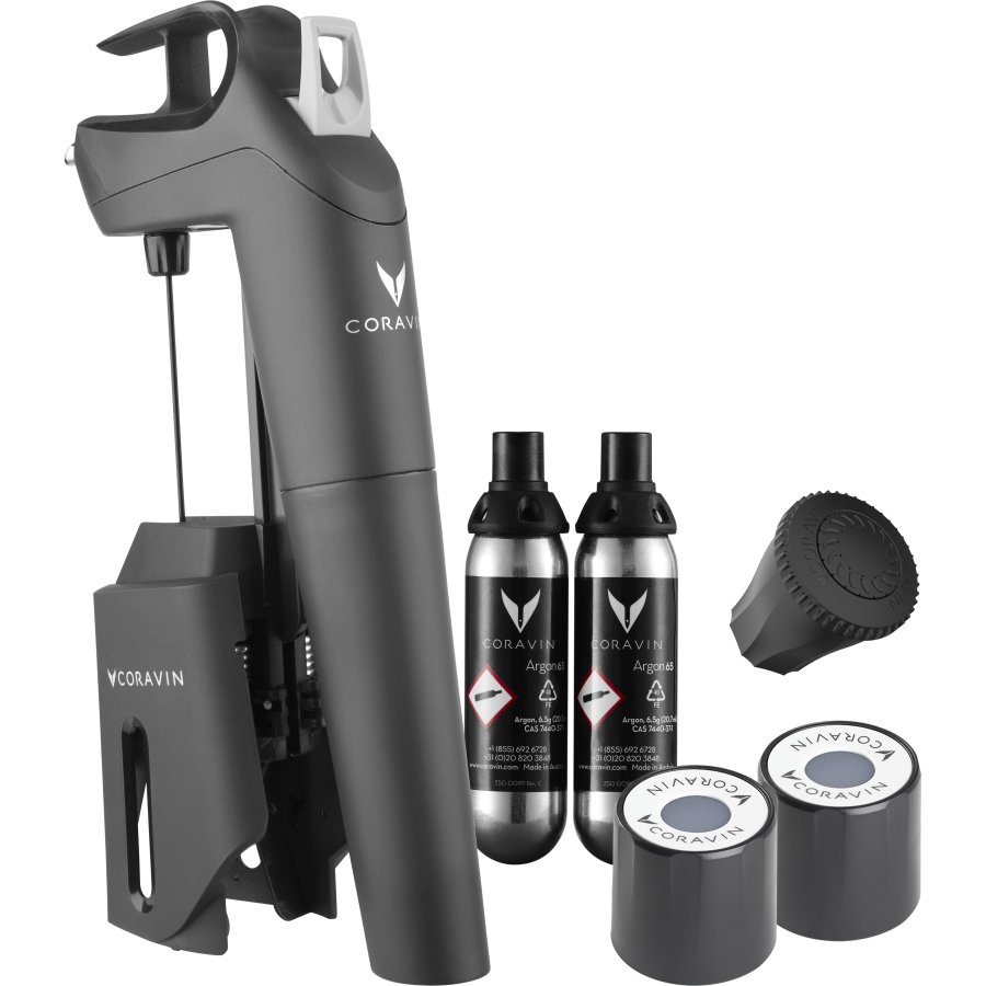 Coravin Timeless Three+ Vinbevaringssystem, Sort