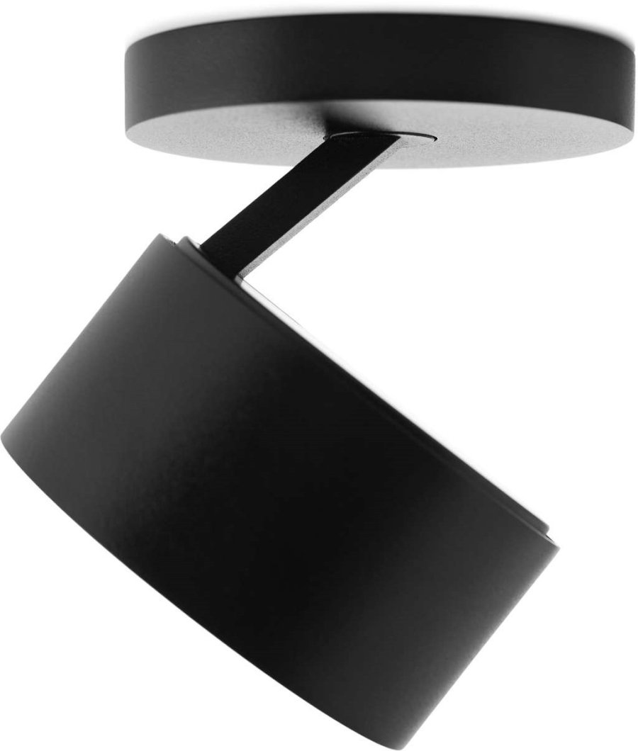 ANTIDARK Easy Braccio W100 Spot LED 10,2 cm, Schwarz