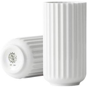 Lyngby Porcelæn Vase H10,5 cm, Hvid