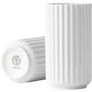 Lyngby Porcelæn Vase H12,5 cm, Hvid