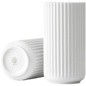 Lyngby Porcelæn Vase H20,5 cm, Hvid