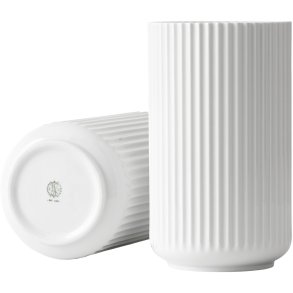 Lyngby Porcelæn Vase H25 cm, Hvid