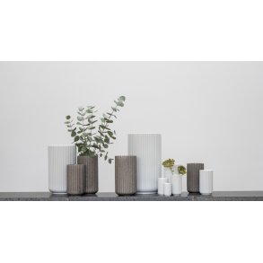 Lyngby Porcelæn Vase H10,5 cm, Hvid