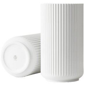 Lyngby Porcelæn Vase H31 cm, Hvid
