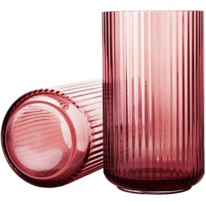 Lyngby Porcelæn Vase H25 cm, Burgundy