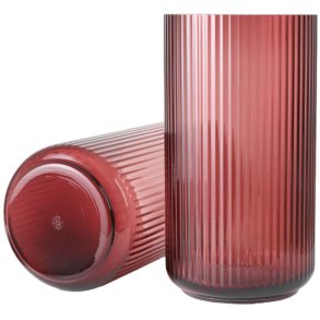 Lyngby Porcelæn Vase H38 cm, Burgundy