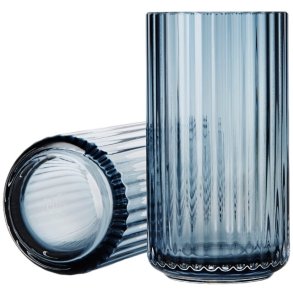 Lyngby Porcelæn Vase H15,5 cm, Midnight Blue
