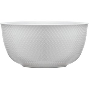 Lyngby Porceln Rhombe Servierschssel 17,5 cm, Wei